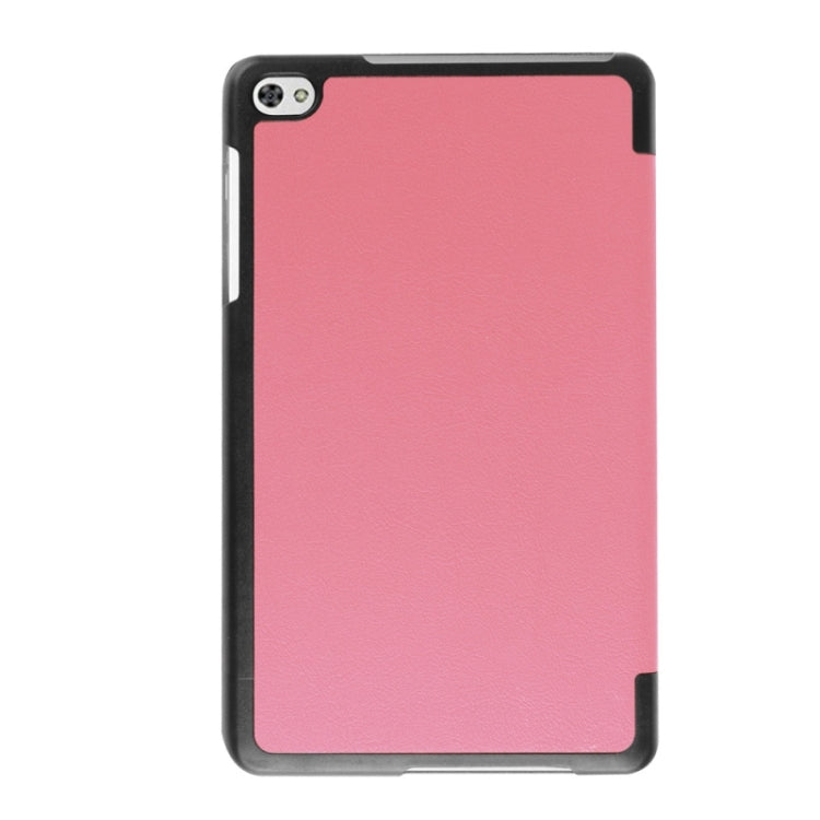 Custer Texture Texture Horizontal Flip Leather Case with 3-folding Holder for Huawei MediaPad M2 8.0