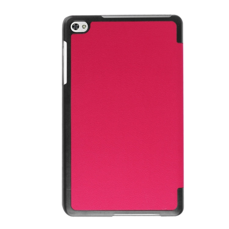 Custer Texture Texture Horizontal Flip Leather Case with 3-folding Holder for Huawei MediaPad M2 8.0