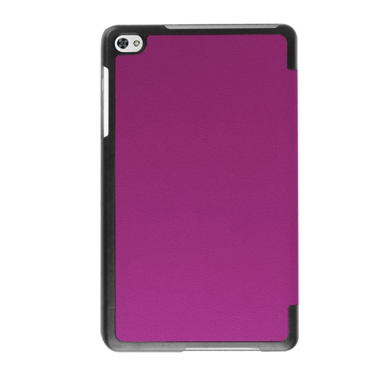 Custer Texture Texture Horizontal Flip Leather Case with 3-folding Holder for Huawei MediaPad M2 8.0