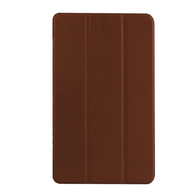 Custer Texture Texture Horizontal Flip Leather Case with 3-folding Holder for Huawei MediaPad M2 8.0