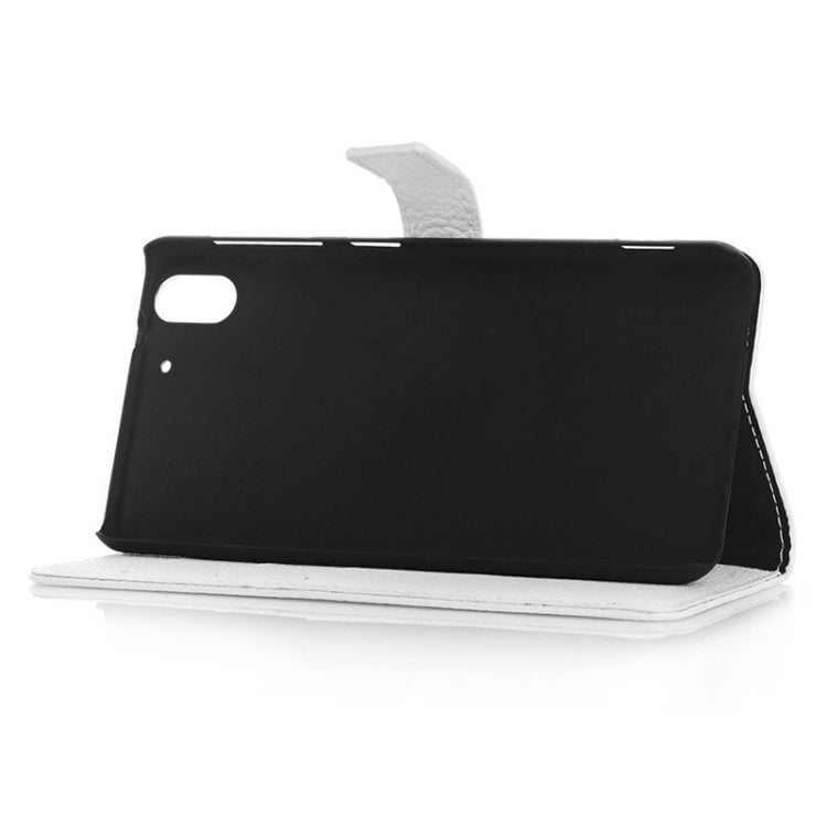 Litchi Texture Horizontal Flip Magnetic Buckle Leather Case with Card Slots & Wallet & Holder for HTC Desire Eye / M910X