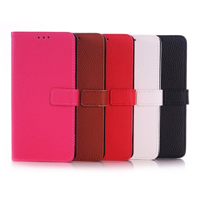 Litchi Texture Horizontal Flip Magnetic Buckle Leather Case with Card Slots & Wallet & Holder for HTC Desire Eye / M910X