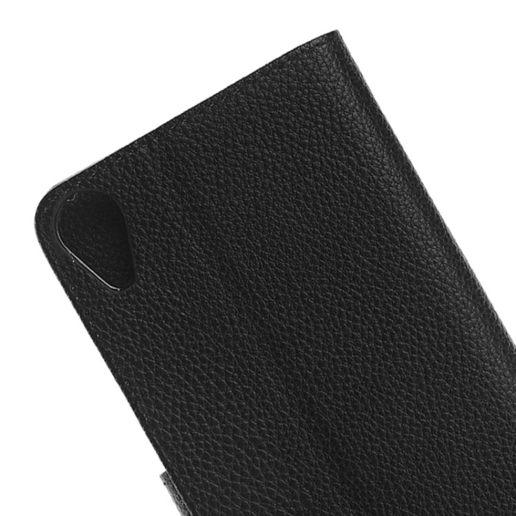 Litchi Texture Horizontal Flip Magnetic Buckle Leather Case with Card Slots & Wallet & Holder for HTC Desire 820
