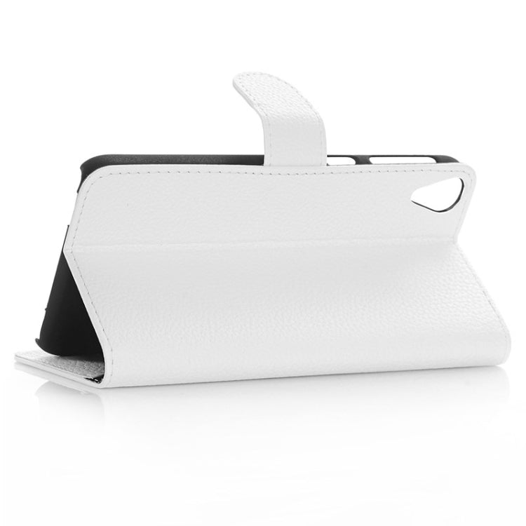 Litchi Texture Horizontal Flip Magnetic Buckle Leather Case with Card Slots & Wallet & Holder for HTC Desire 820