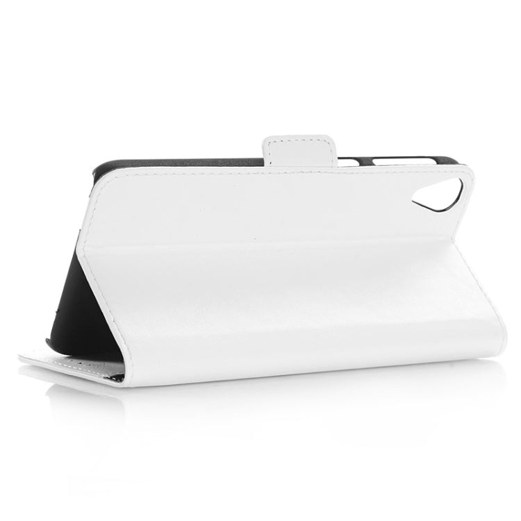 Oil Skin Texture Horizontal Flip Leather Case with Card Slots & Wallet & Holder for HTC Desire 820