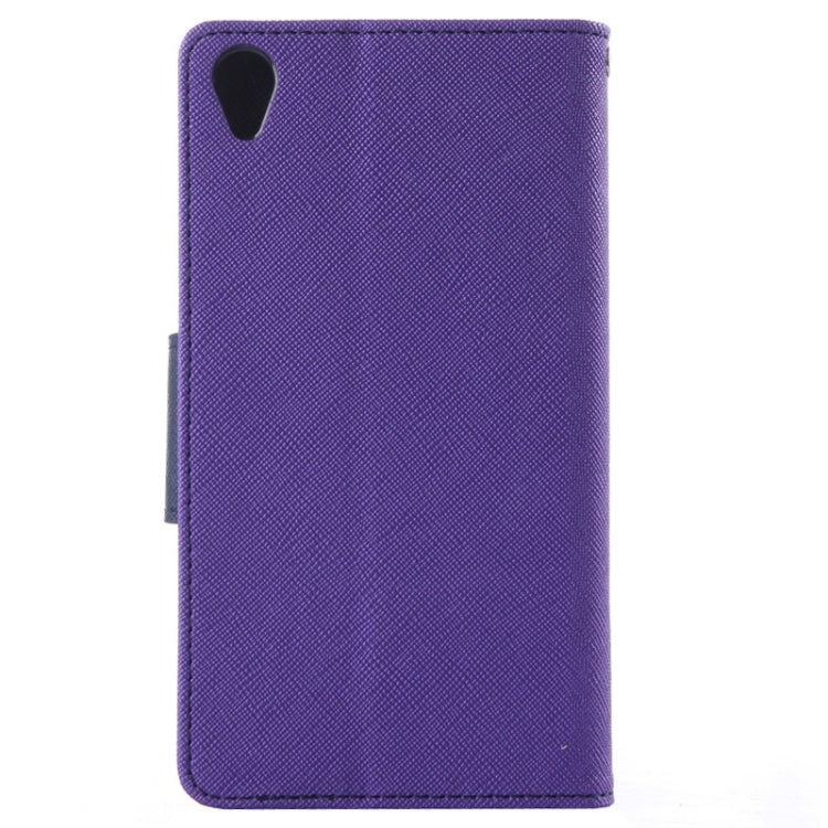 Cross Texture Leather Case with Holder & Card Slots & Wallet for Sony Xperia Z5