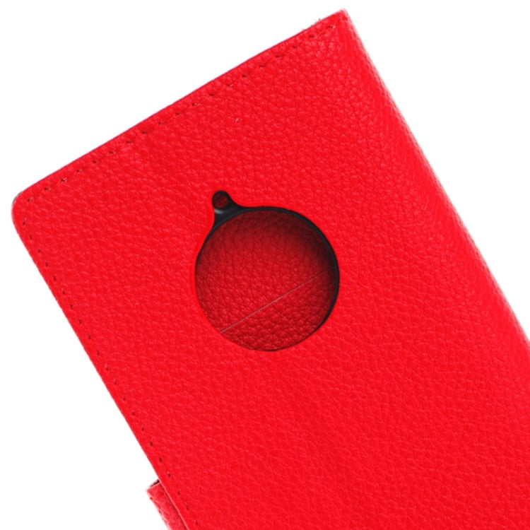 Litchi Texture Horizontal Flip Magnetic Buckle Leather Case with Card Slots & Wallet & Holder for Nokia Lumia 830