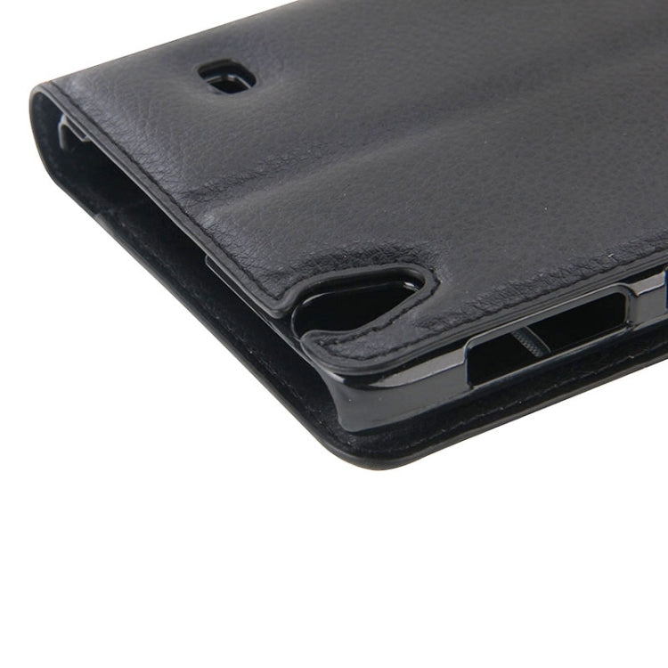 Litchi Texture Flip Leather Case with Holder & Card Slots & Wallet for Lenovo Note 8 / A936
