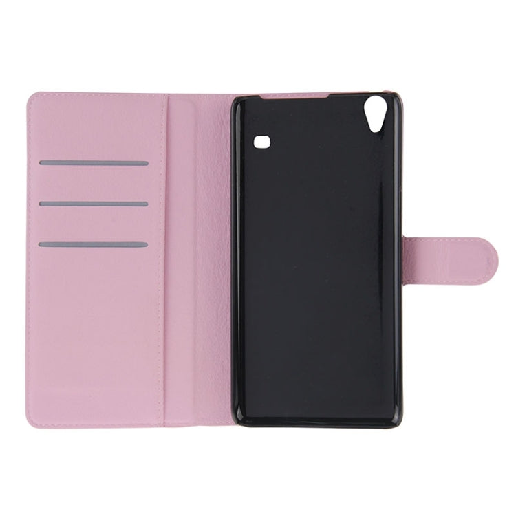 Litchi Texture Flip Leather Case with Holder & Card Slots & Wallet for Lenovo Note 8 / A936