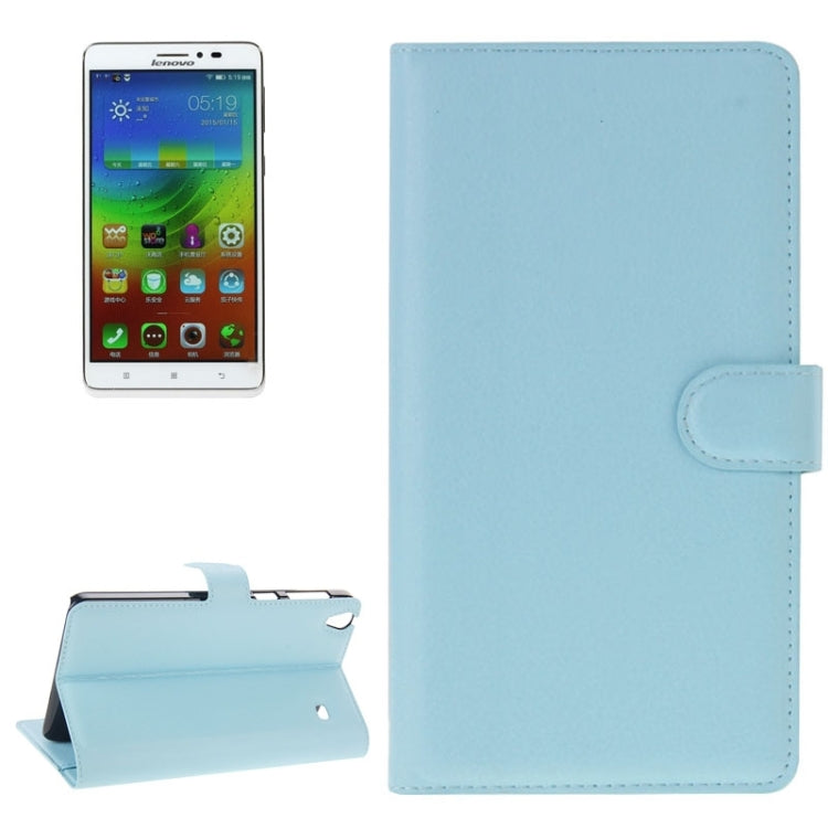 Litchi Texture Flip Leather Case with Holder & Card Slots & Wallet for Lenovo Note 8 / A936