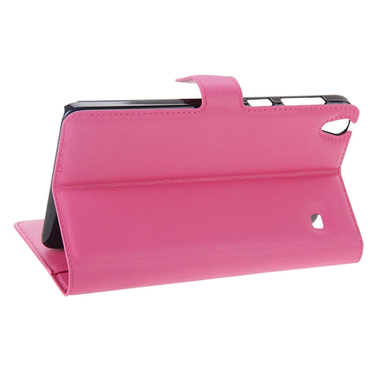 Litchi Texture Flip Leather Case with Holder & Card Slots & Wallet for Lenovo Note 8 / A936