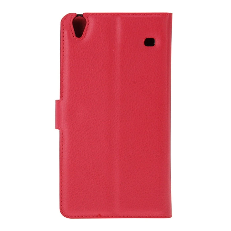 Litchi Texture Flip Leather Case with Holder & Card Slots & Wallet for Lenovo Note 8 / A936