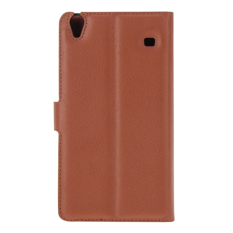 Litchi Texture Flip Leather Case with Holder & Card Slots & Wallet for Lenovo Note 8 / A936