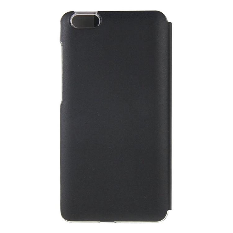 Horizontal Flip Smart Health Leather Protective Case with Display Window for Huawei Honor Play 4X(Black)