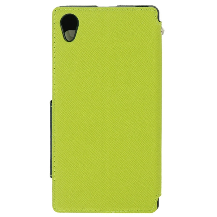 Litchi Texture Horizontal Flip Magnetic Buckle Leather Case with Call Display ID & Card Slots & Holder for Sony Xperia Z1 / L39h