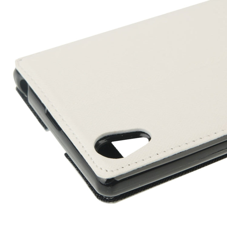 Litchi Texture Horizontal Flip Magnetic Buckle Leather Case with Call Display ID & Card Slots & Holder for Sony Xperia Z1 / L39h