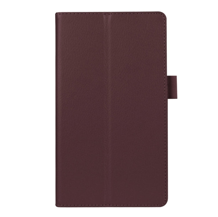 Litchi Texture Horizontal Flip Solid Color Leather Case with Two-Folding Holder for Lenovo Tab 2 A7-20F
