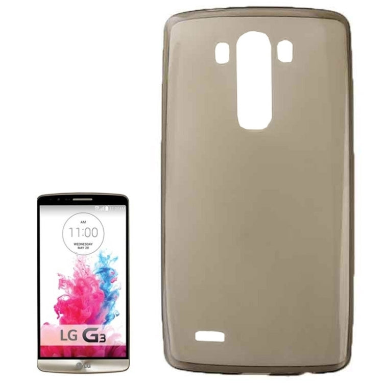 0.7mm Ultra-thin TPU Transparent Protective Case for LG G3