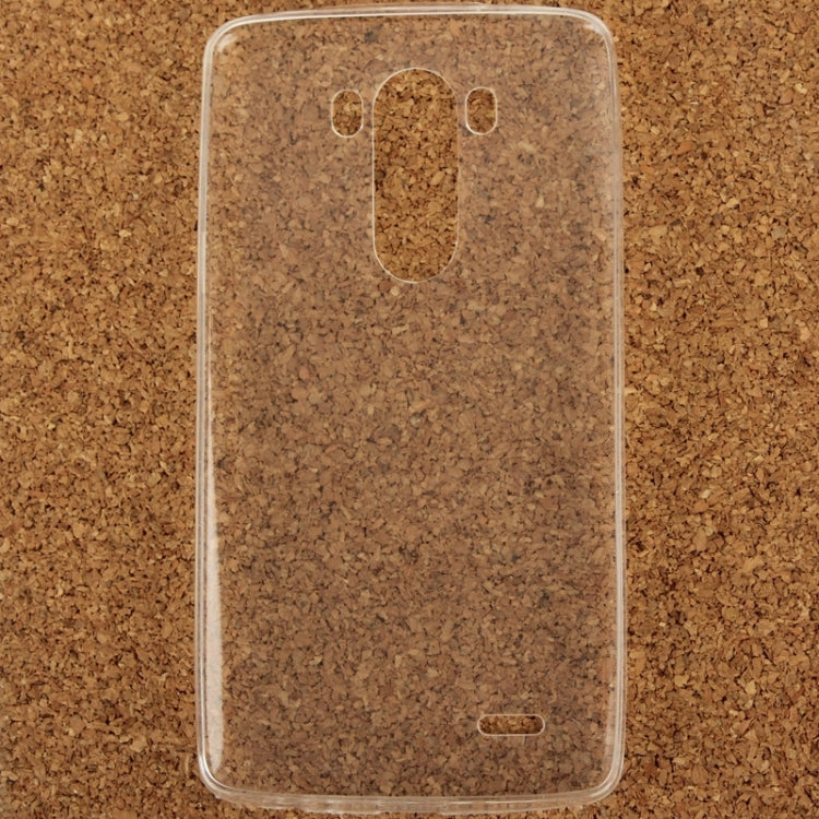 0.7mm Ultra-thin TPU Transparent Protective Case for LG G3