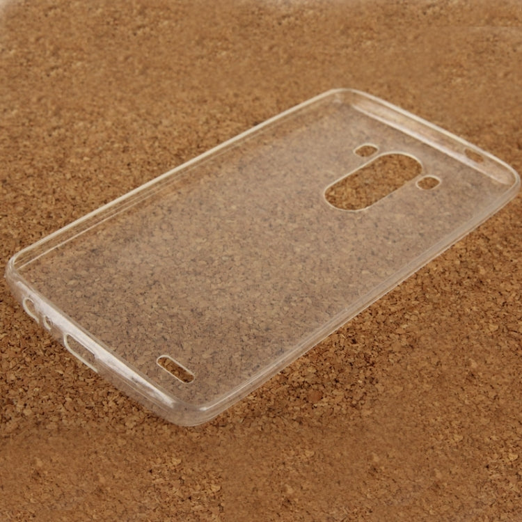 0.7mm Ultra-thin TPU Transparent Protective Case for LG G3