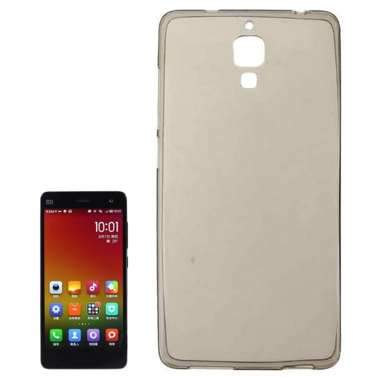 0.7mm Ultra-thin TPU Transparent Protective Case for Xiaomi Mi 4