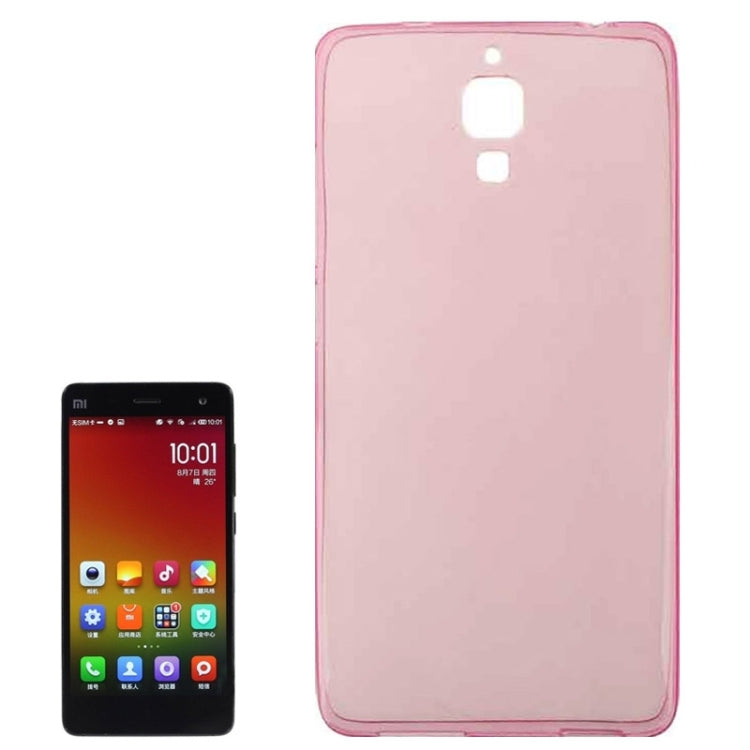 0.7mm Ultra-thin TPU Transparent Protective Case for Xiaomi Mi 4