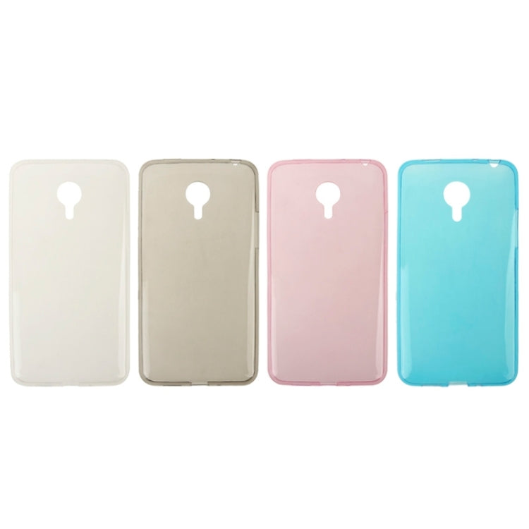 0.7mm Ultra-thin TPU Transparent Protective Case for Meizu MX4