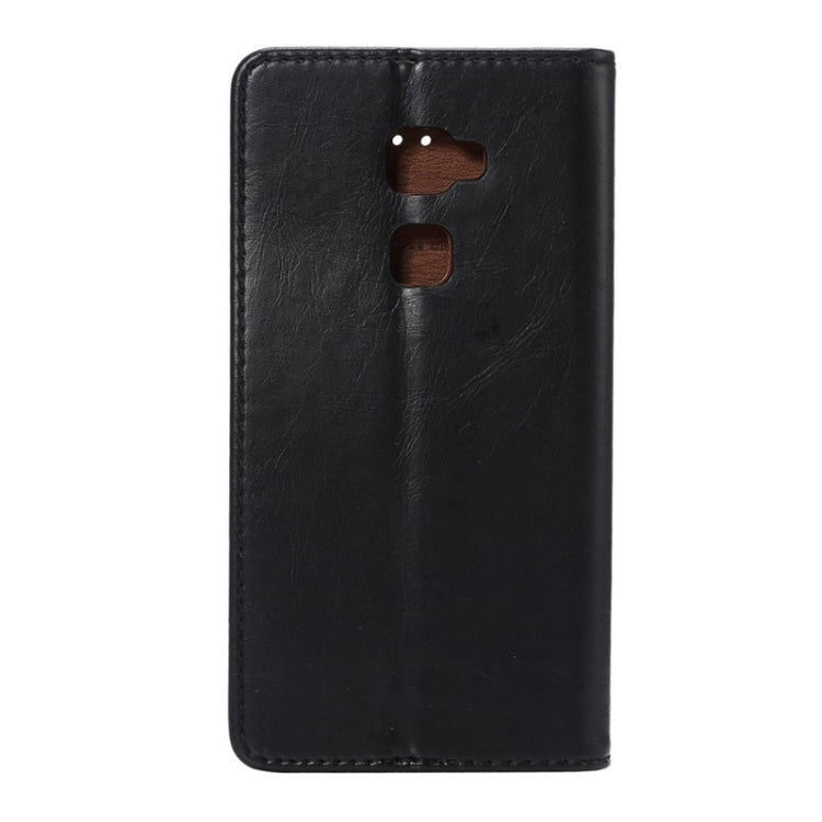 Crazy Horse Texture Magnetic Horizontal Flip Leather Case with Card Slots & Holder for Huawei Mate S