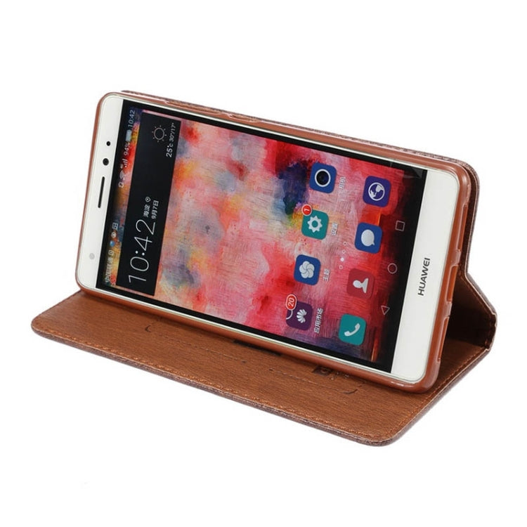 Crazy Horse Texture Magnetic Horizontal Flip Leather Case with Card Slots & Holder for Huawei Mate S