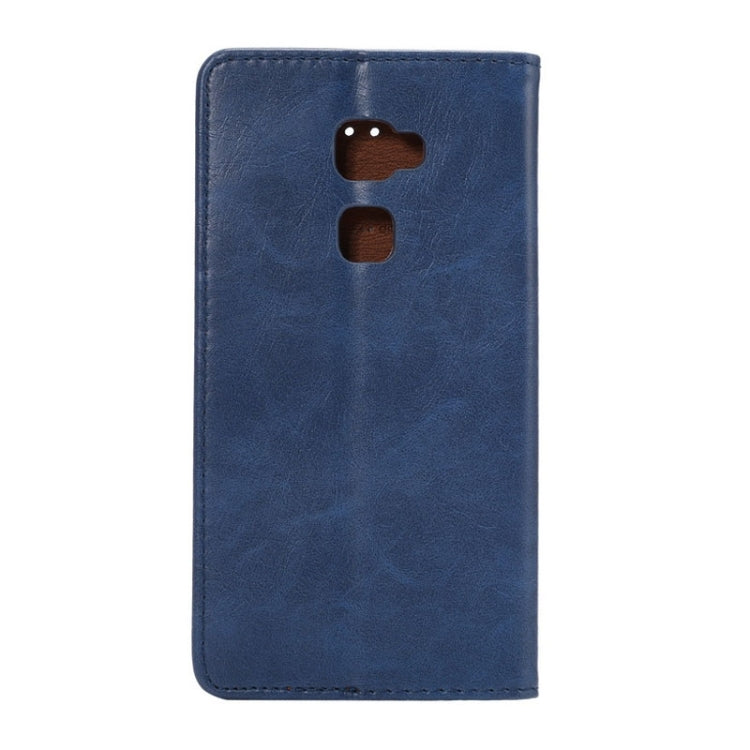 Crazy Horse Texture Magnetic Horizontal Flip Leather Case with Card Slots & Holder for Huawei Mate S