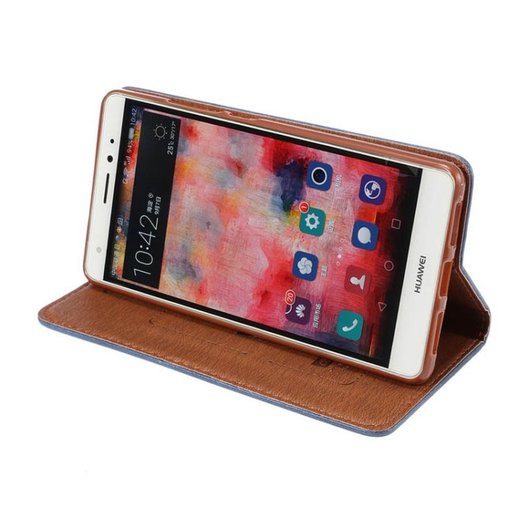 Crazy Horse Texture Magnetic Horizontal Flip Leather Case with Card Slots & Holder for Huawei Mate S