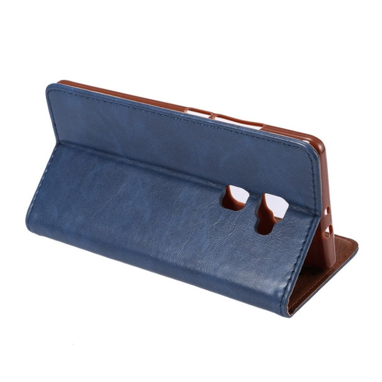 Crazy Horse Texture Magnetic Horizontal Flip Leather Case with Card Slots & Holder for Huawei Mate S