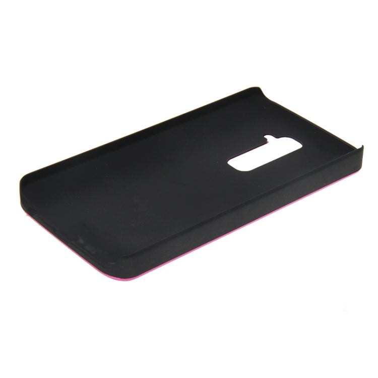 2 in 1 Brushed Texture Metal & Plastic Protective Case for LG G2