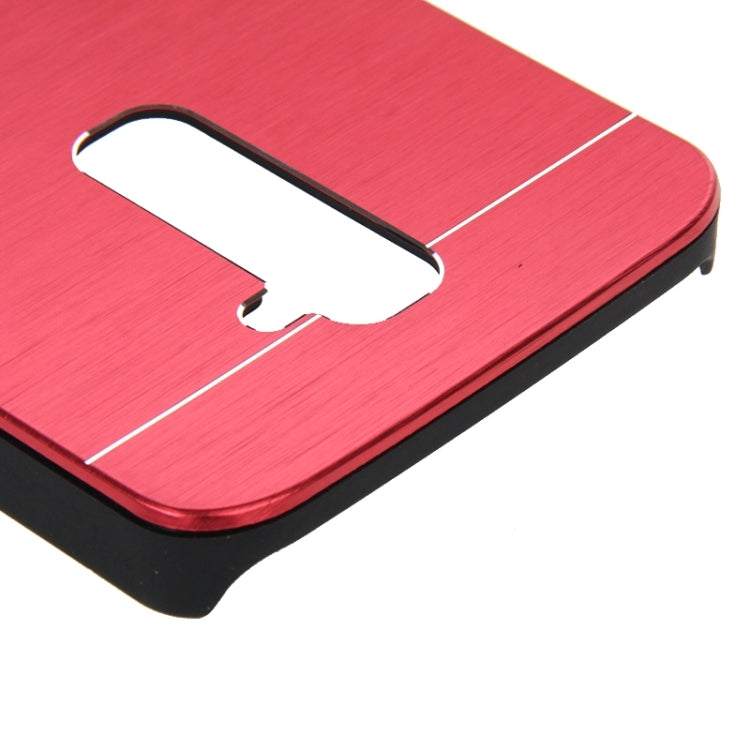 2 in 1 Brushed Texture Metal & Plastic Protective Case for LG G2