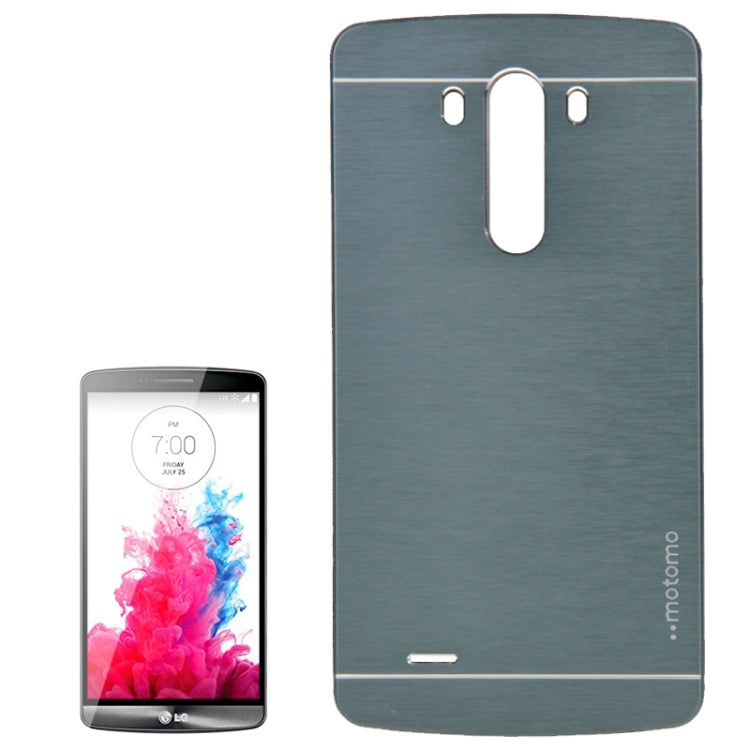 2 in 1 Brushed Texture Metal & Plastic Protective Case for LG G3 / D855