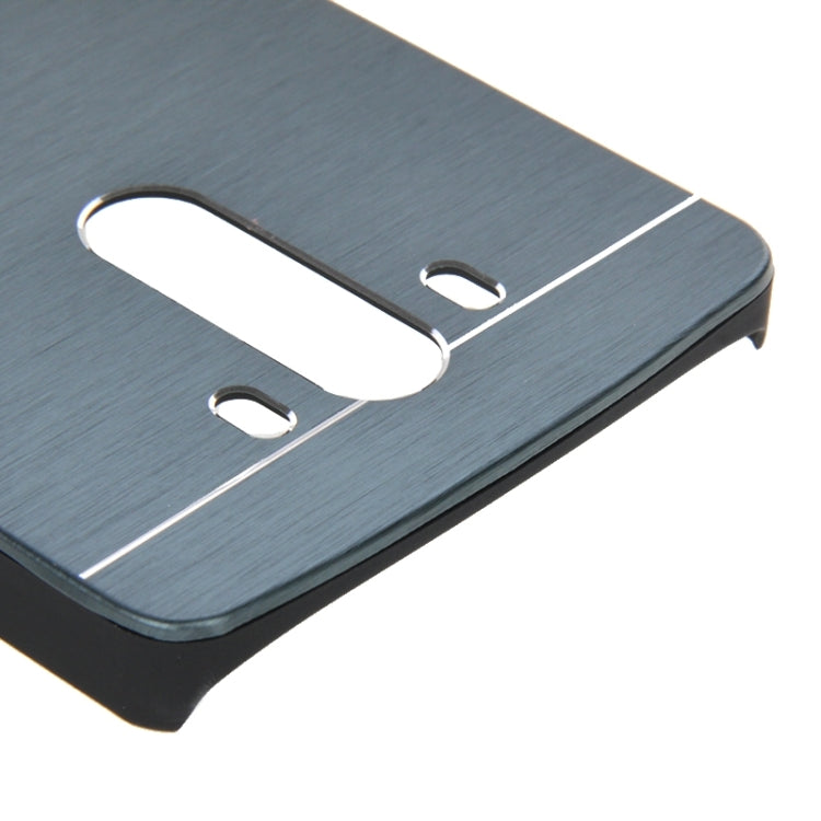 2 in 1 Brushed Texture Metal & Plastic Protective Case for LG G3 / D855