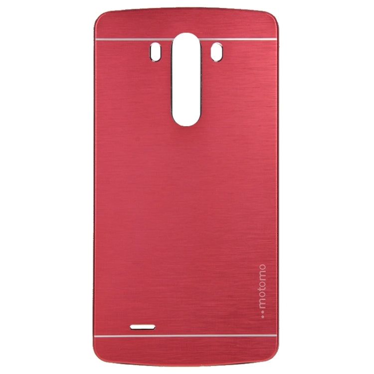 2 in 1 Brushed Texture Metal & Plastic Protective Case for LG G3 / D855