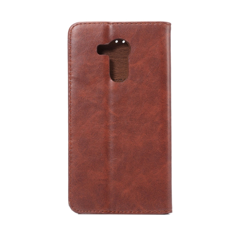 For Huawei  Ascend Mate 8 Crazy Horse Texture Magnetic Horizontal Flip Leather Case with Holder & Card Slots