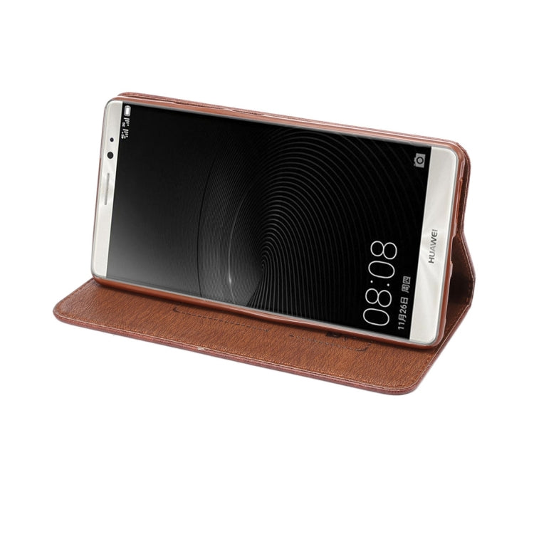 For Huawei  Ascend Mate 8 Crazy Horse Texture Magnetic Horizontal Flip Leather Case with Holder & Card Slots