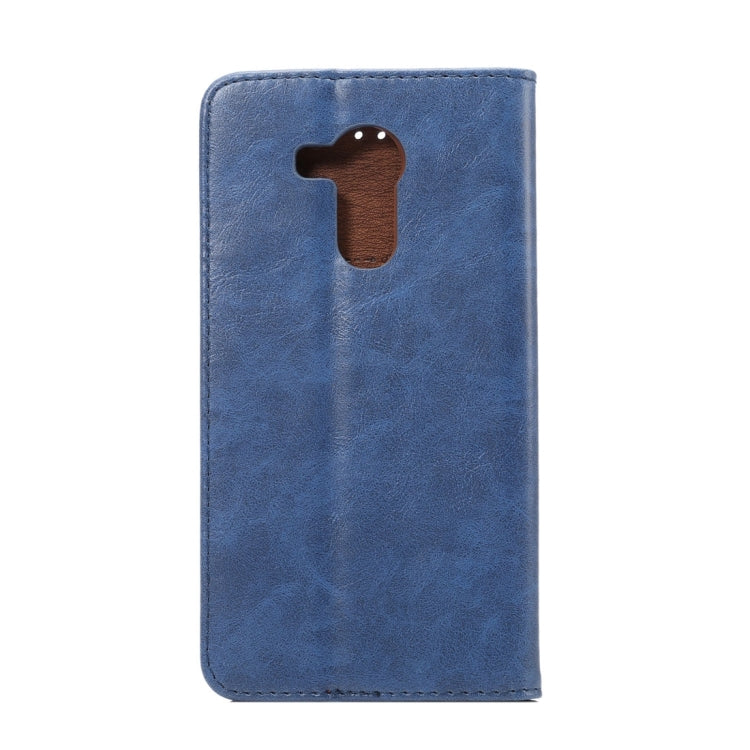 For Huawei  Ascend Mate 8 Crazy Horse Texture Magnetic Horizontal Flip Leather Case with Holder & Card Slots