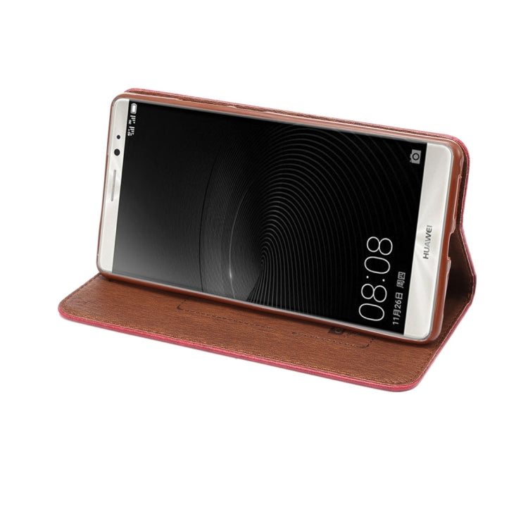 For Huawei  Ascend Mate 8 Crazy Horse Texture Magnetic Horizontal Flip Leather Case with Holder & Card Slots