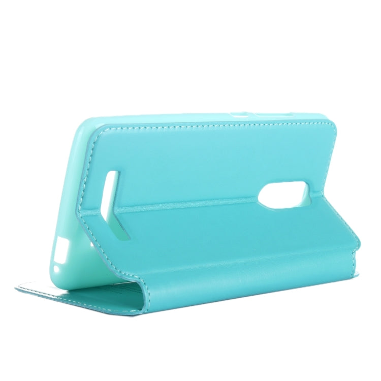 Crazy Horse Texture Horizontal Flip Leather Case with Call Display ID & Holder & Card Slots for Xiaomi Redmi Note 3