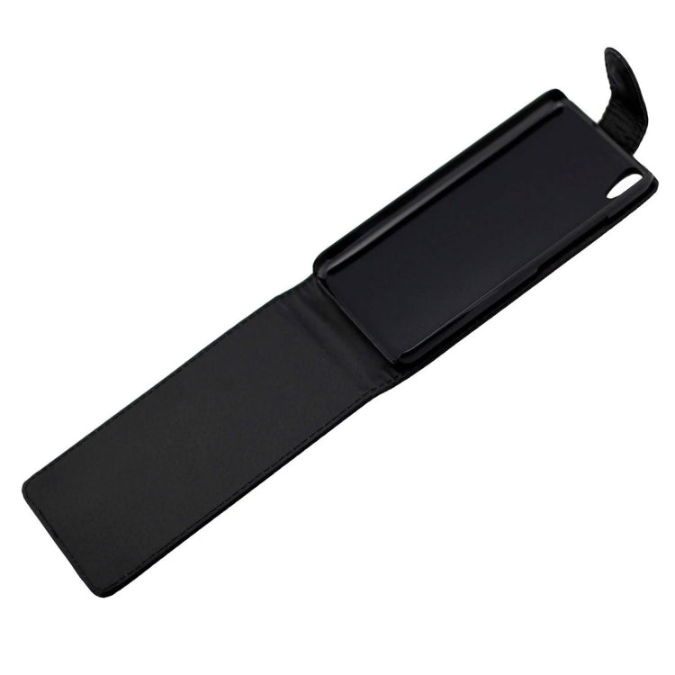 For Huawei  Y6 Vertical Flip Magnetic Buckle PU Leather Case(Black)