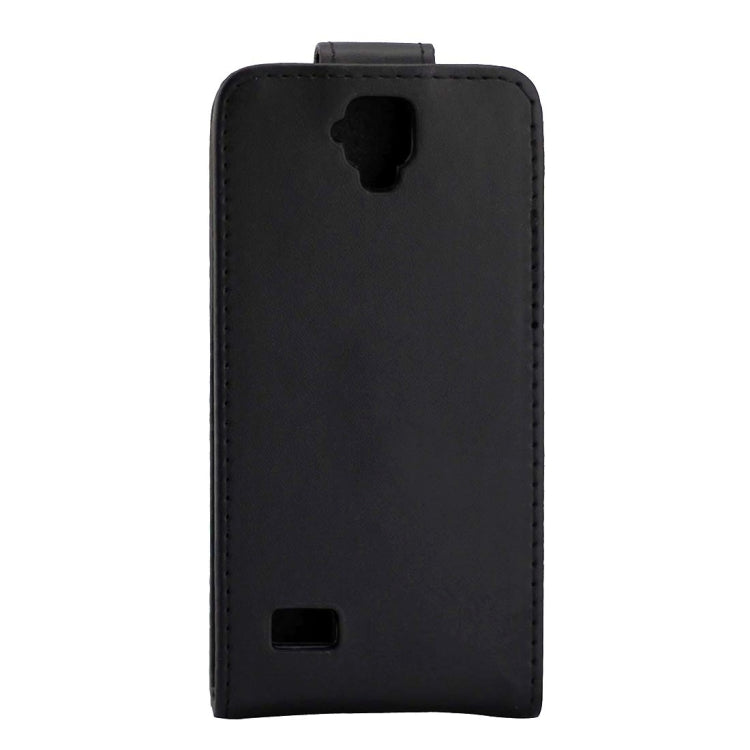 For Huawei  Y560 Vertical Flip Magnetic Buckle PU Leather Case(Black)