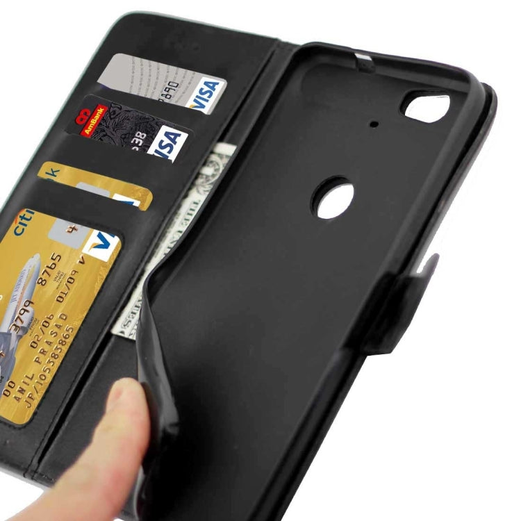 Crazy Horse Texture Horizontal Flip Leather Case with Holder & Card Slots & Wallet & Photo Frame for Google Nexus 6P