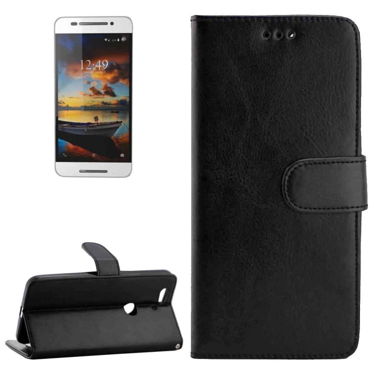Crazy Horse Texture Horizontal Flip Leather Case with Holder & Card Slots & Wallet & Photo Frame for Google Nexus 6P