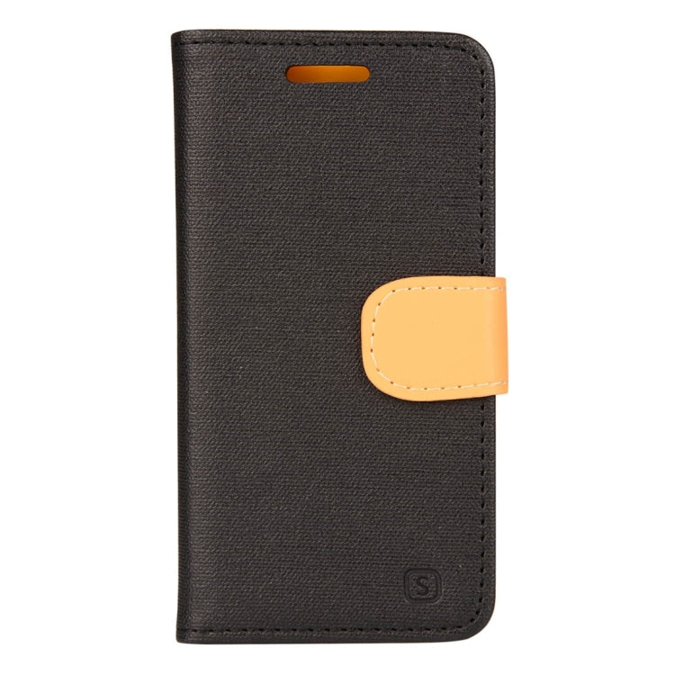 Denim Cloth Texture Horizontal Flip Leather Case with Holder & Card Slots & Wallet for Lenovo A2010