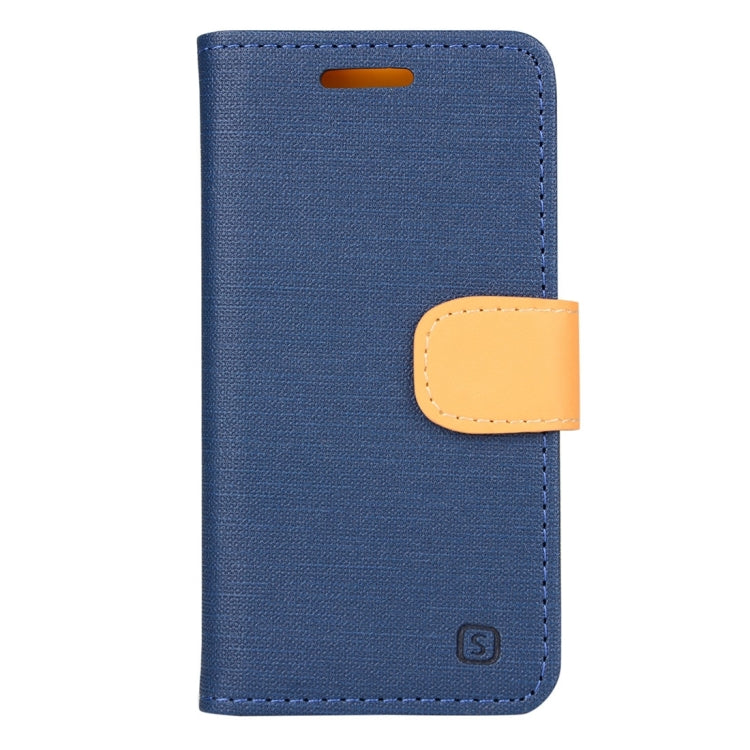 Denim Cloth Texture Horizontal Flip Leather Case with Holder & Card Slots & Wallet for Lenovo A2010