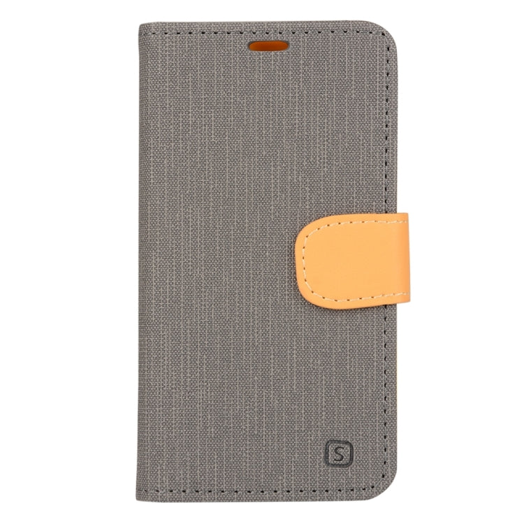 Denim Cloth Texture Horizontal Flip Leather Case with Holder & Card Slots & Wallet for Lenovo S660