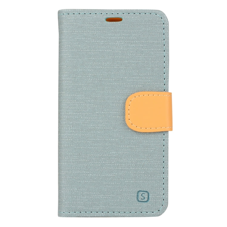 Denim Cloth Texture Horizontal Flip Leather Case with Holder & Card Slots & Wallet for Lenovo S660